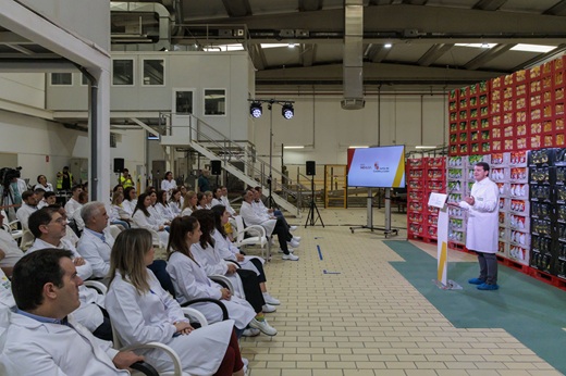 Visita a la fábrica medinense // Foto: Ayuntamiento Medina del Campo Visita a la fábrica medinense // Foto: Ayuntamiento Medina del Campo
